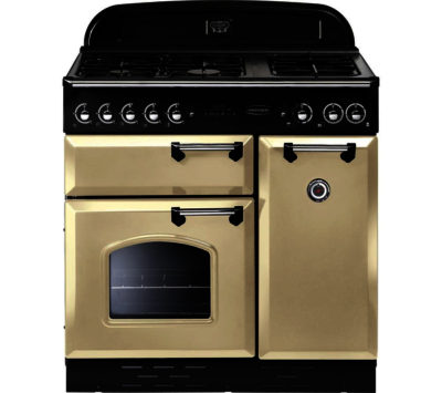 RANGEMASTER  Classic 90 Gas Range Cooker - Cream & Chrome